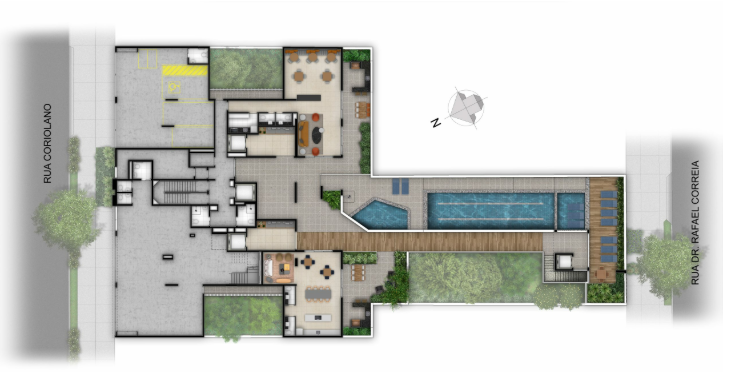 Unicco Vila Romana Planta