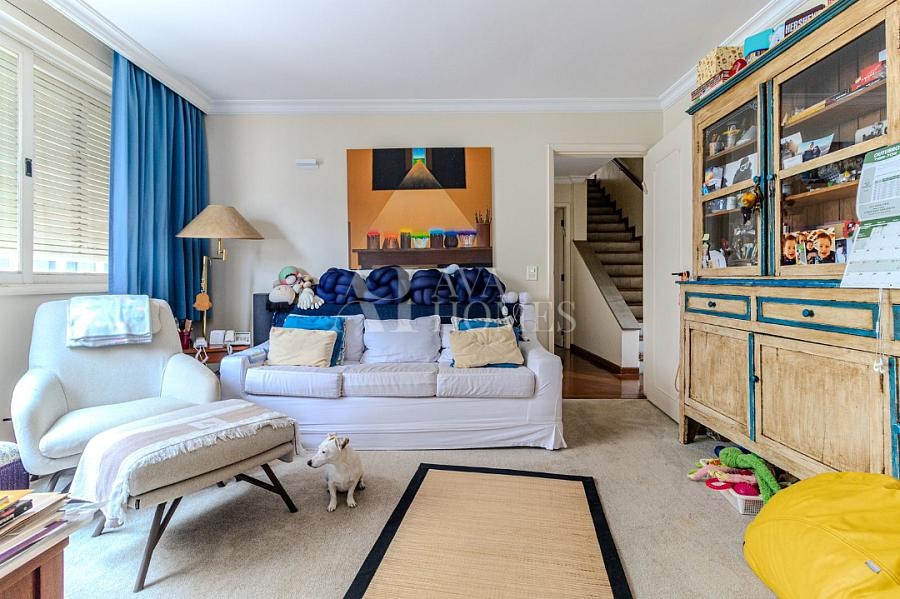 Condomínio Indáia Higienópolis Sala de estar