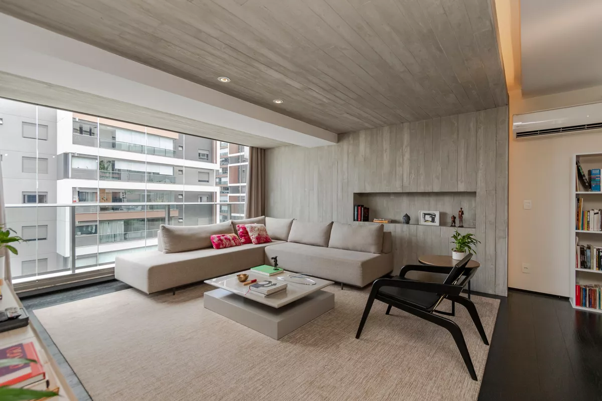 Habitarte Verde Brooklin Sala de estar