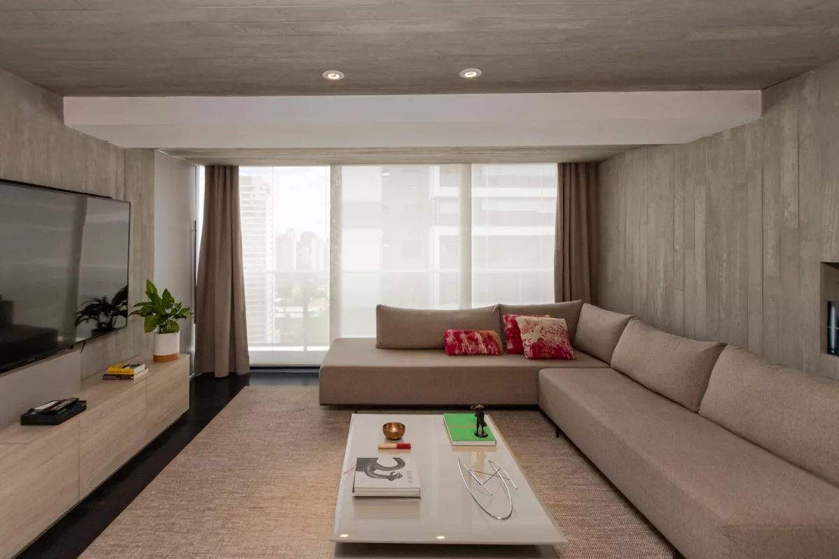 Habitarte Verde Brooklin Sala de estar