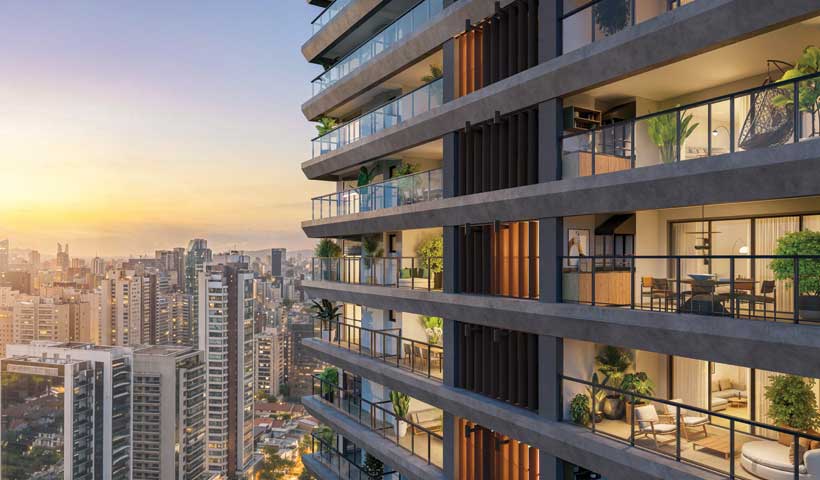 Edifício Casa Nacional Vista panorâmica