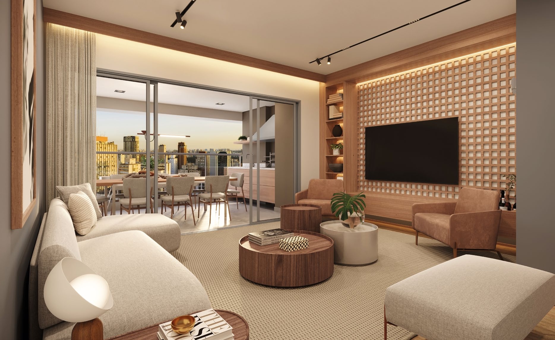 Helbor Patteo Vila Mariana Sala de estar