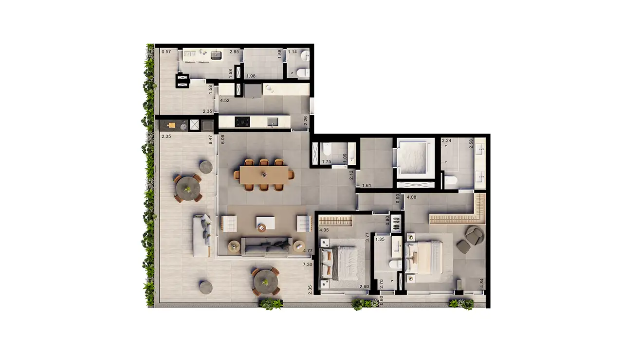 Alter Alto de Pinheiros Planta