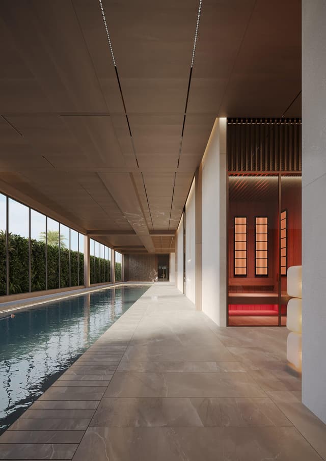 Naeem Mitre Cobertura Piscina