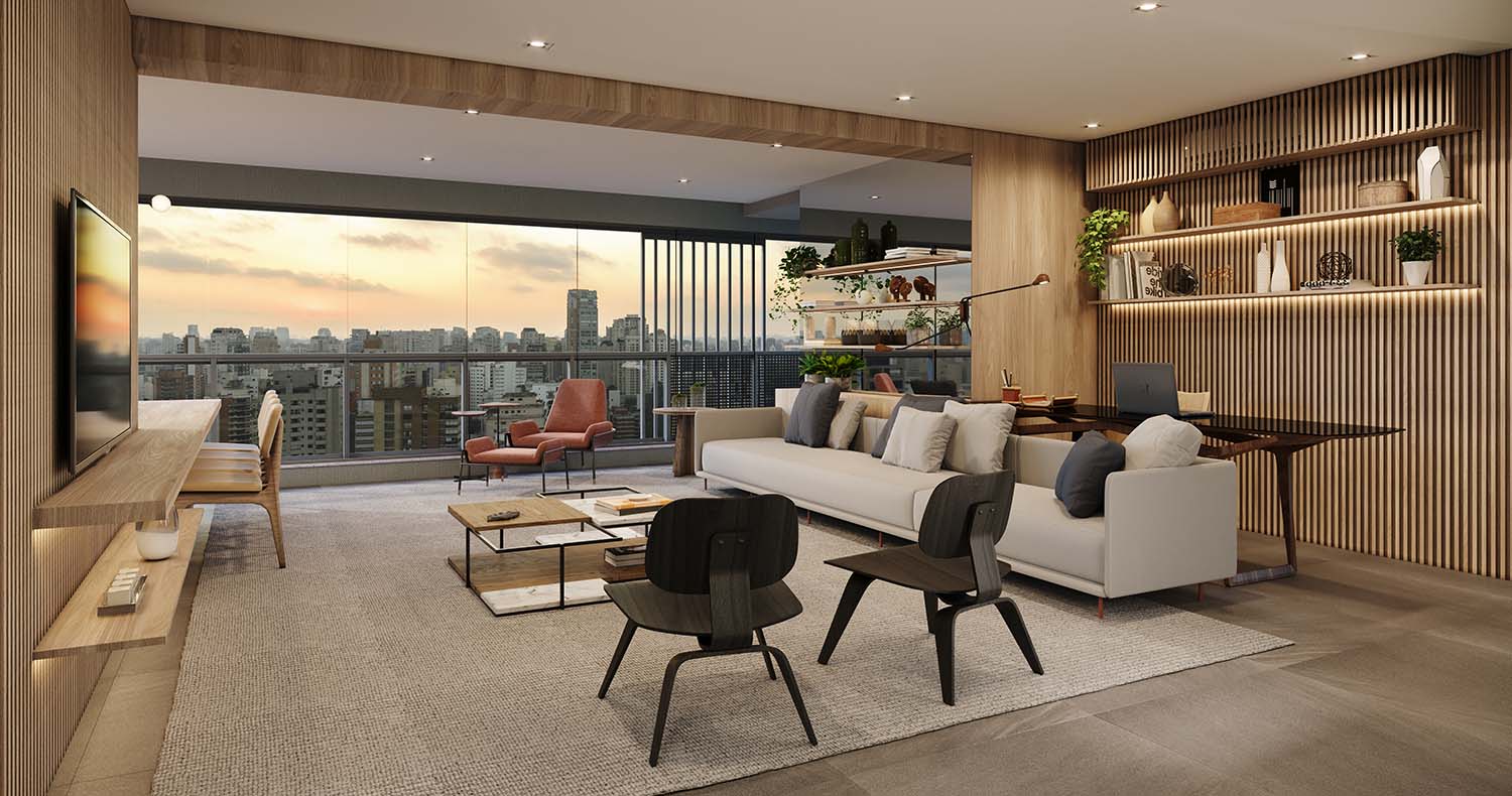 Tríad Vila Nova Conceição Preço Sala de estar