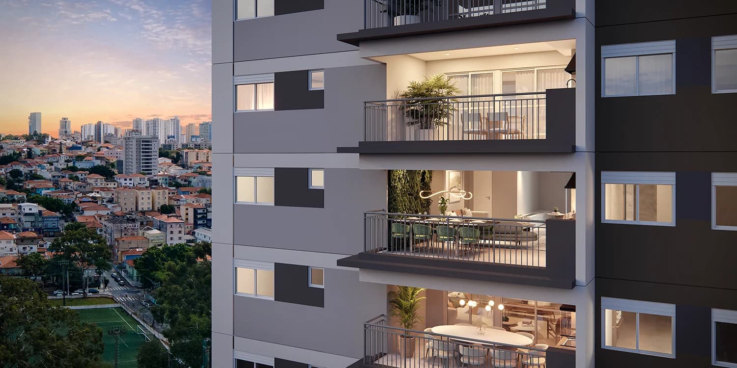 Raizes Jardim São Paulo Vista panorâmica