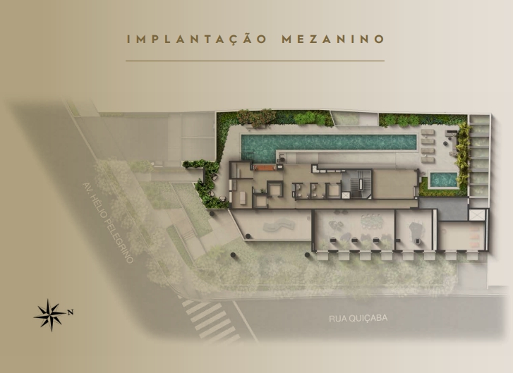 Ópera Vila Nova Implantação mezanino