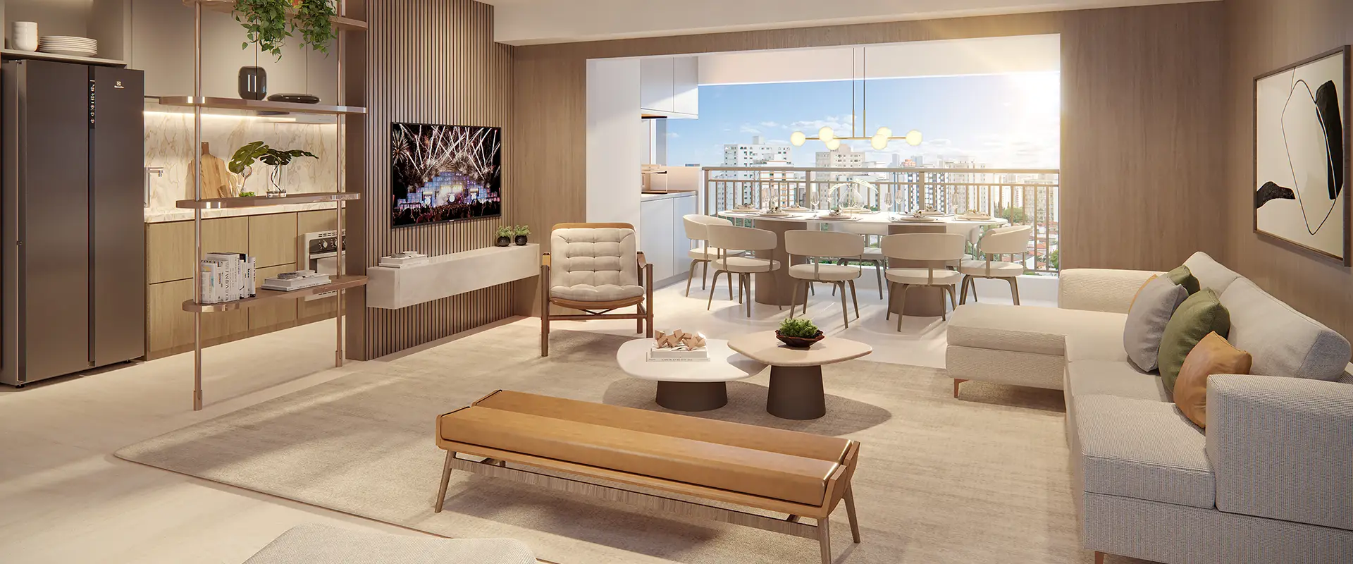 Raizes Jardim São Paulo Sala de estar