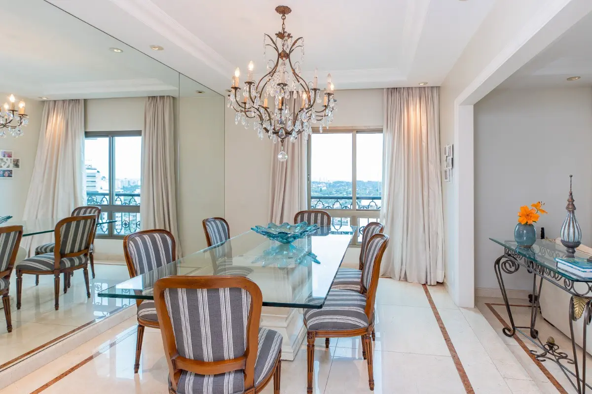 Jardim de Monet Campo Belo Sala de jantar