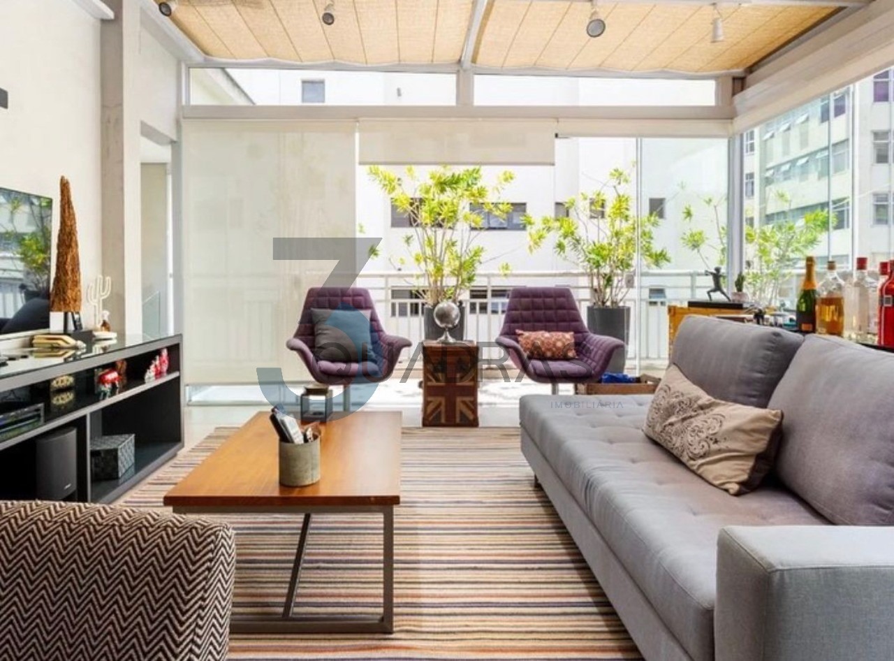 Edition Vila Nova Conceição Cobertura Sala de estar