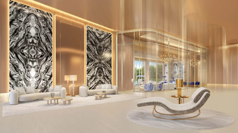 Capri Lifestyle by Dolce&Gabbana Casa Sala de estar Capri Lifestyle by Dolce&Gabbana Casa Sala de estar