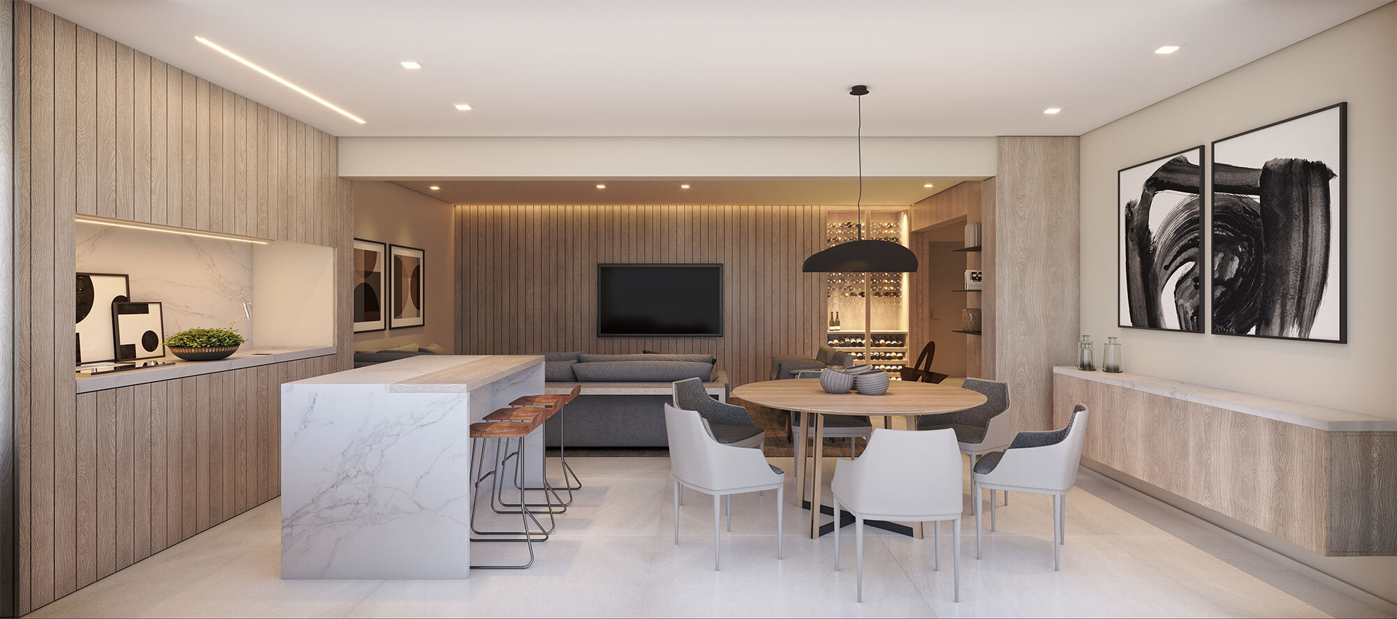 Natus Braz Leme Sala de estar