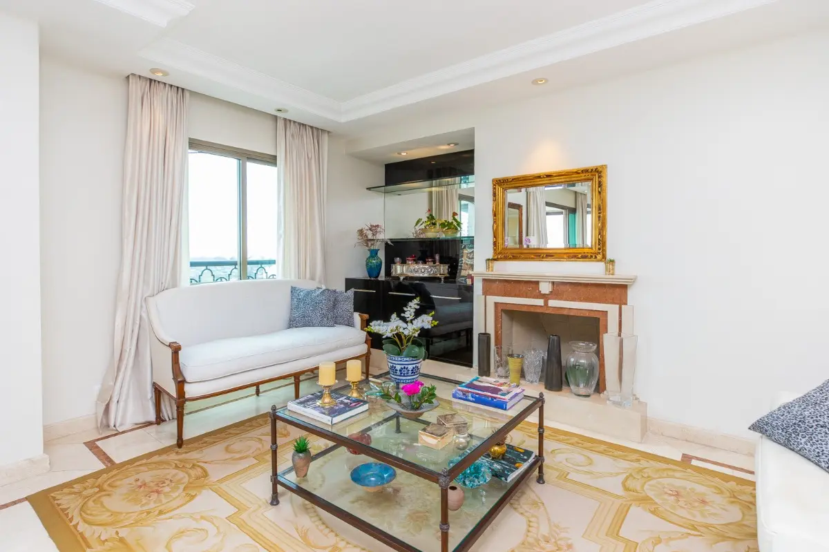 Jardim de Monet Campo Belo Sala de estar